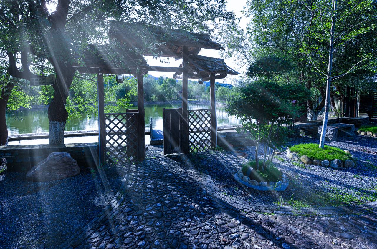 池塘景观